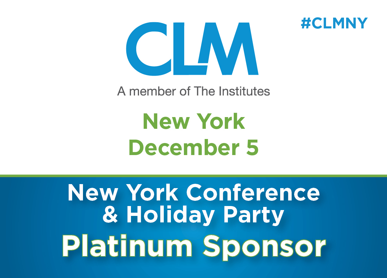 WSSLLP to Sponsor 2019 CLM New York Conference & Holiday Party